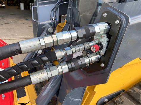 john deere skid steer connecting hydaulic radiator lines|john deere 333g hydraulic hookup.